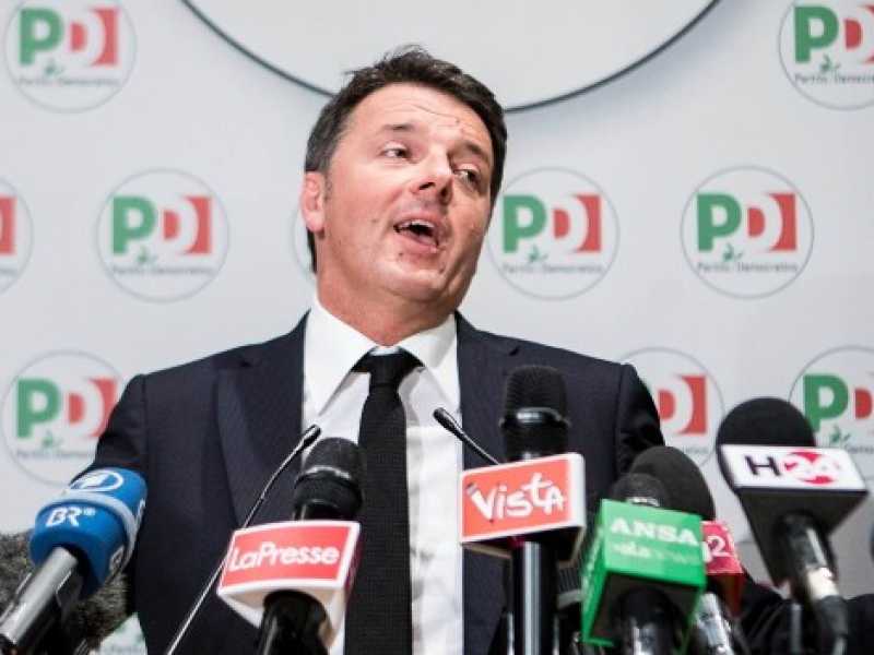 Matteo Renzi (foto LaPresse)