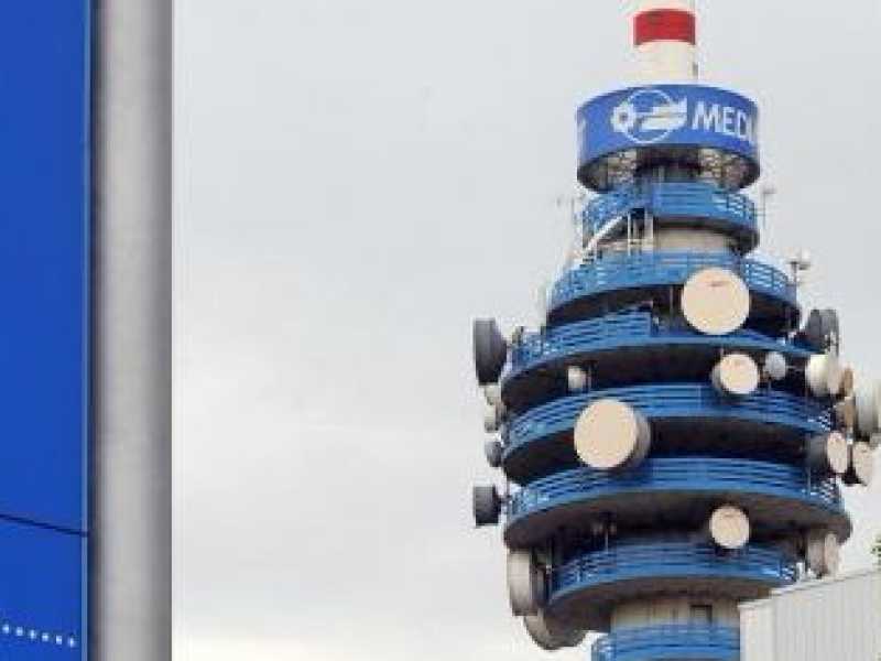 La sede Mediaset (foto LaPresse)