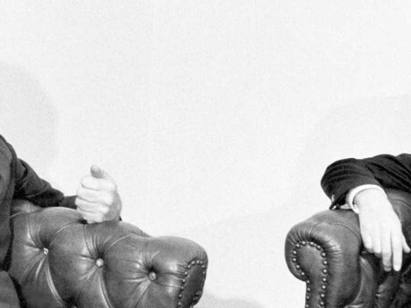 Bettino Craxi ed Enrico Berlinguer (foto LaPresse)