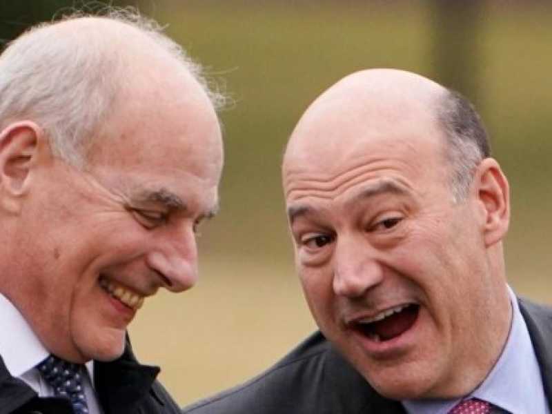 Il Chief of staff della Casa Bianca, John Kelly, e Gary Cohn