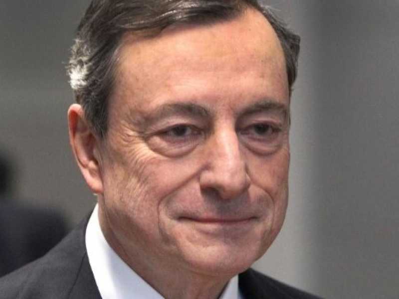 Mario Draghi (foto LaPresse)