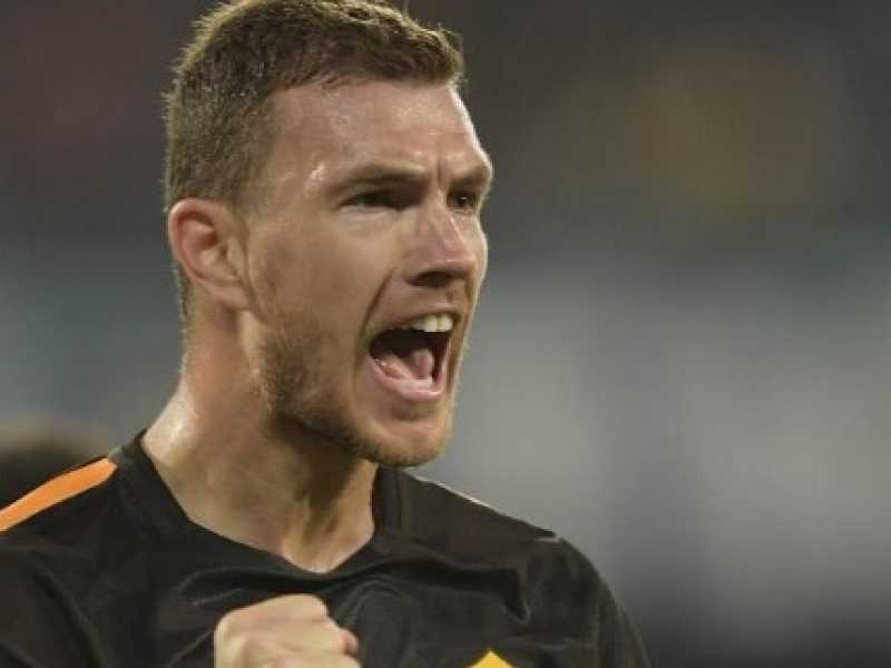 Edin Džeko (foto LaPresse)