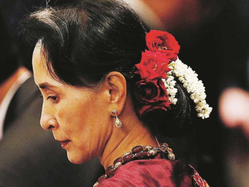 Aung San Suu Kyi (foto LaPresse)