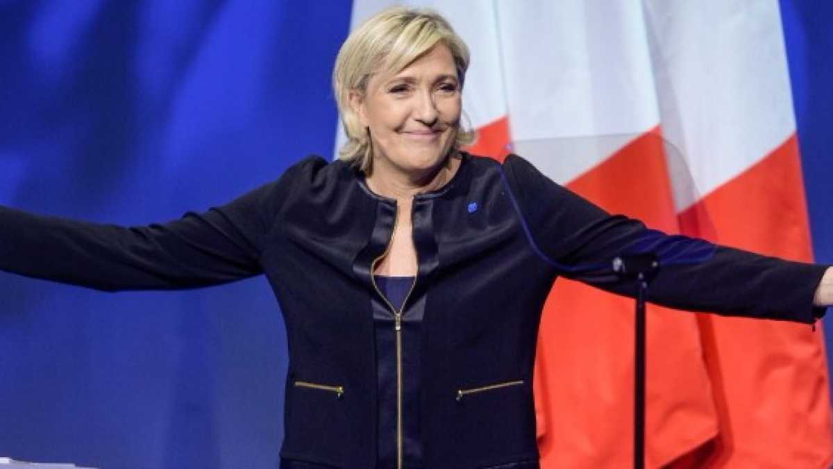 Immagine di Marine Le Pen celebra la fine del Front National