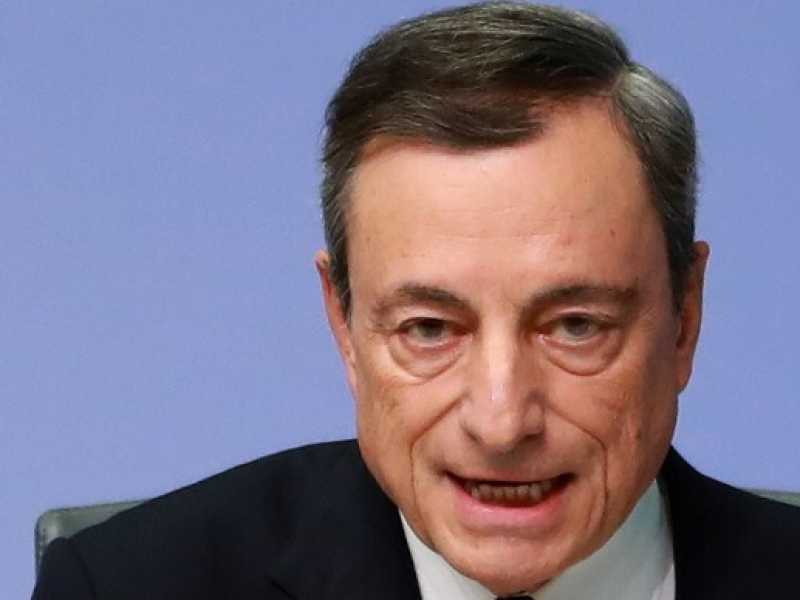 Mario Draghi (foto LaPresse)