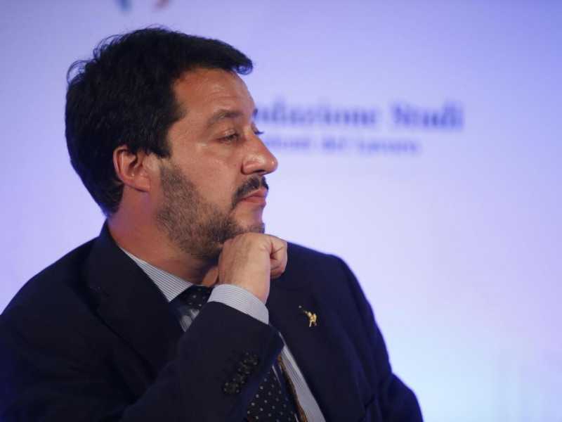 Matteo Salvini (foto LaPresse)
