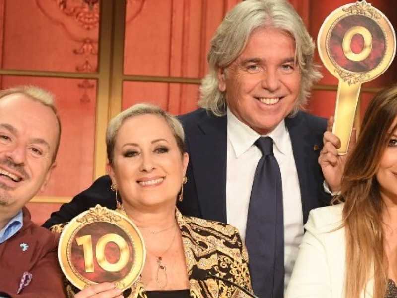 La giuria di Ballando con le stelle 2018. Foto LaPresse
