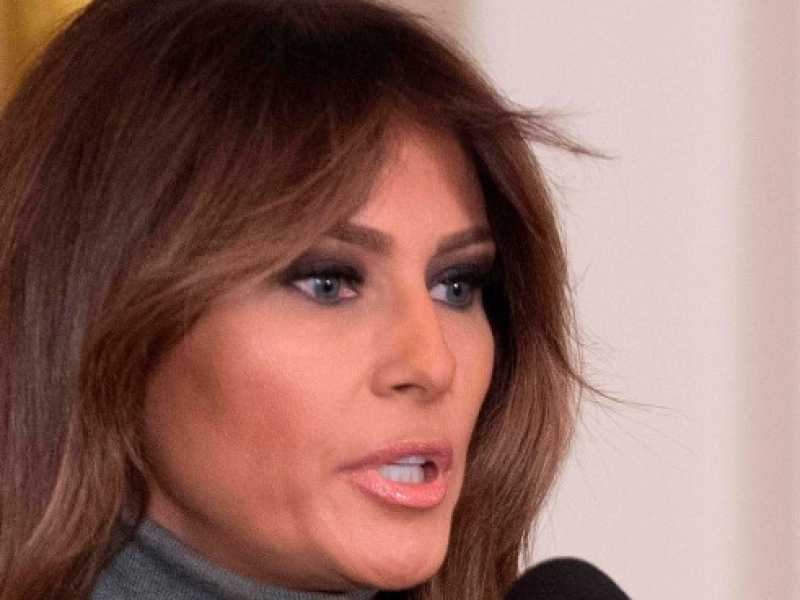 Melania Trump. Foto LaPresse