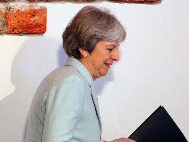 Theresa May (foto LaPresse)