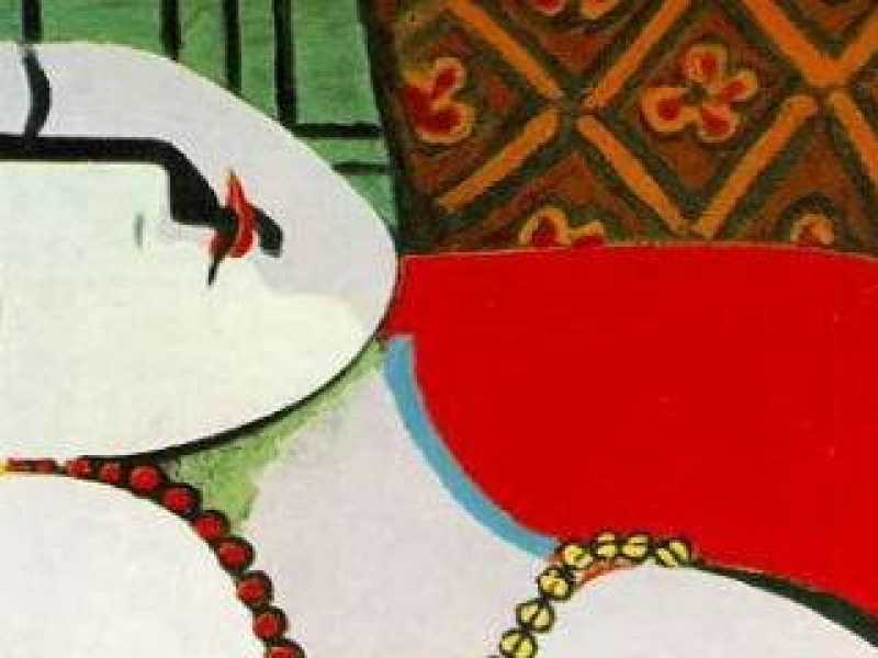 "Il sogno", dipinto da Pablo Picasso a Parigi nel 1932 (foto via Pinterest)