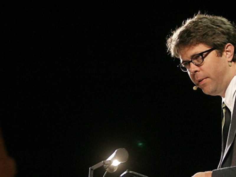 Jonathan Franzen (foto LaPresse)