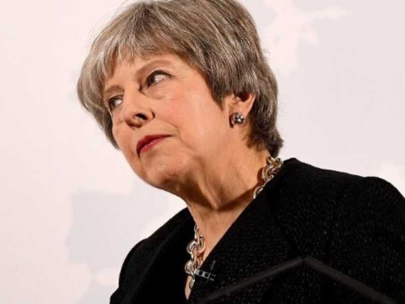 Theresa May (foto LaPresse)