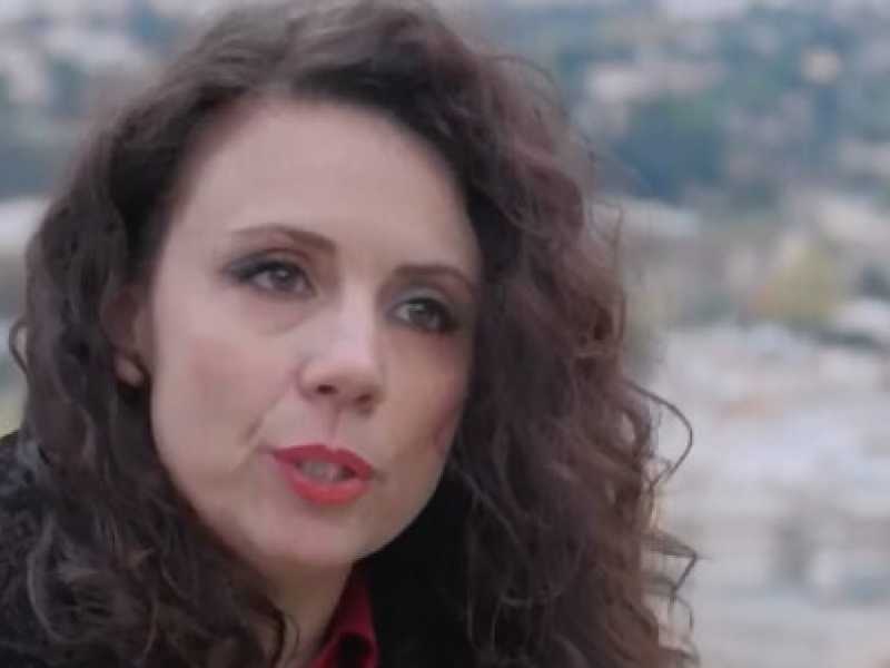 Cristina Grancio (foto screenshot RaiPlay - M. di Michele Santoro)