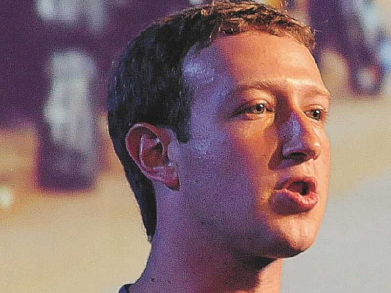 Mark Zuckerberg  (foto LaPresse)