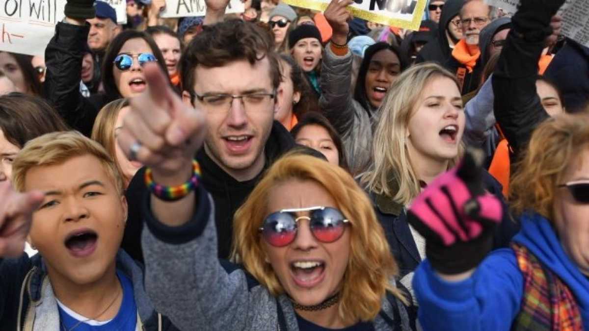 Immagine di La marcia gonfiata contro le armi