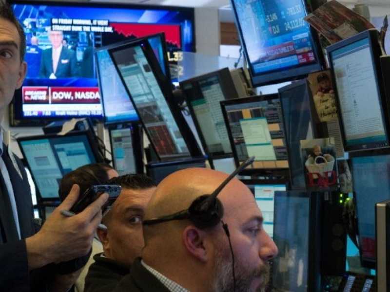 Traders a Wall Street (foto LaPresse)