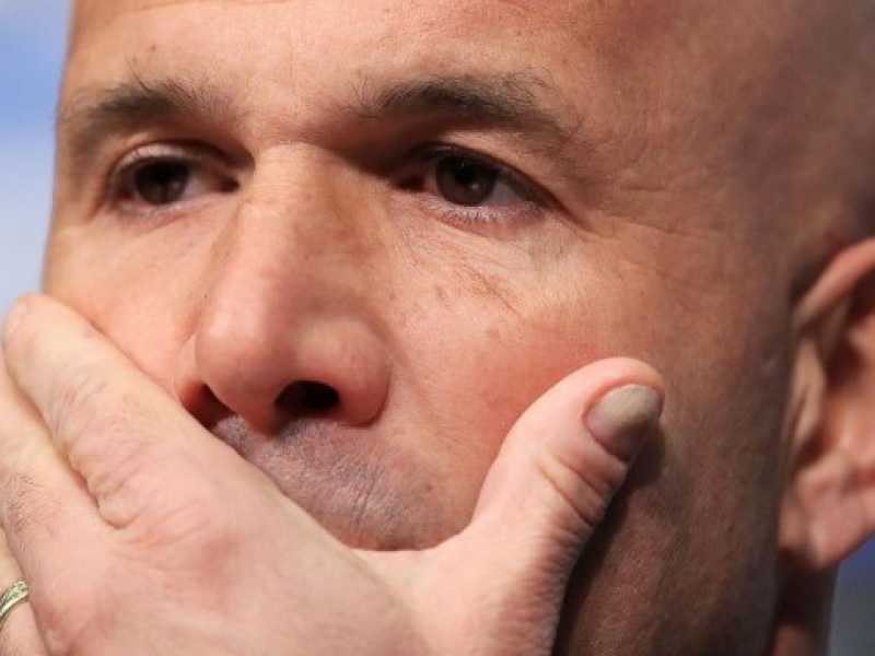 Il ct dell'Italia, Luigi Di Biagio (foto LaPresse)