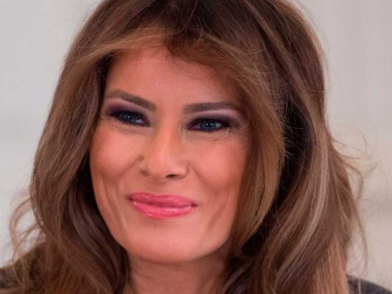 La first lady degli Stati Uniti Melania Trump