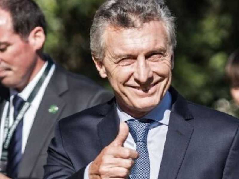 Il presidente argentino Mauricio Macri (foto LaPresse)
