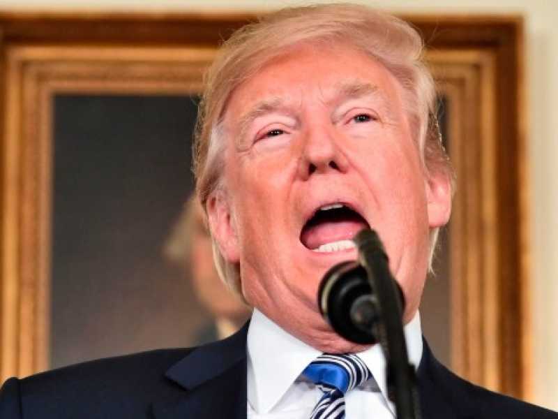 Il presidente degli Stati Uniti Donald Trump (foto LaPresse)