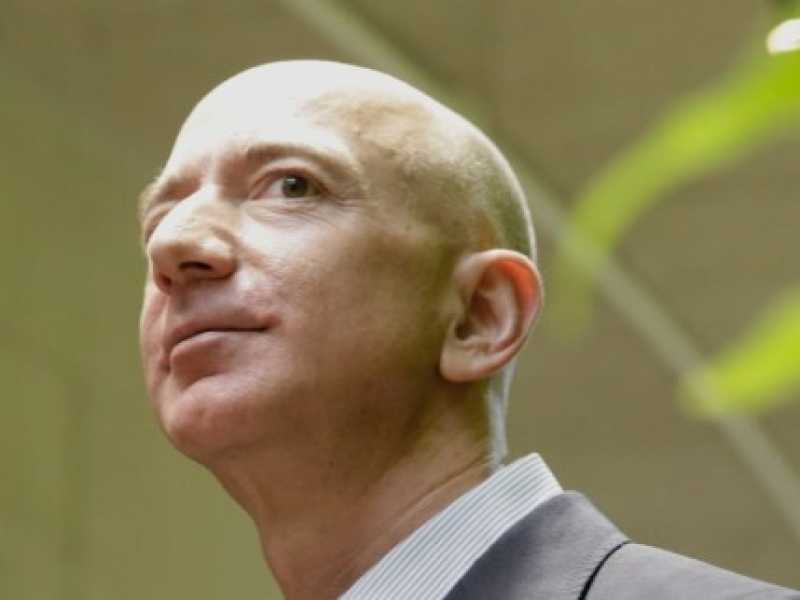 Jeff Bezos (foto LaPresse)