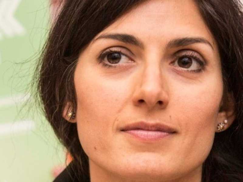 Il sindaco di Roma Virginia Raggi (foto LaPresse)