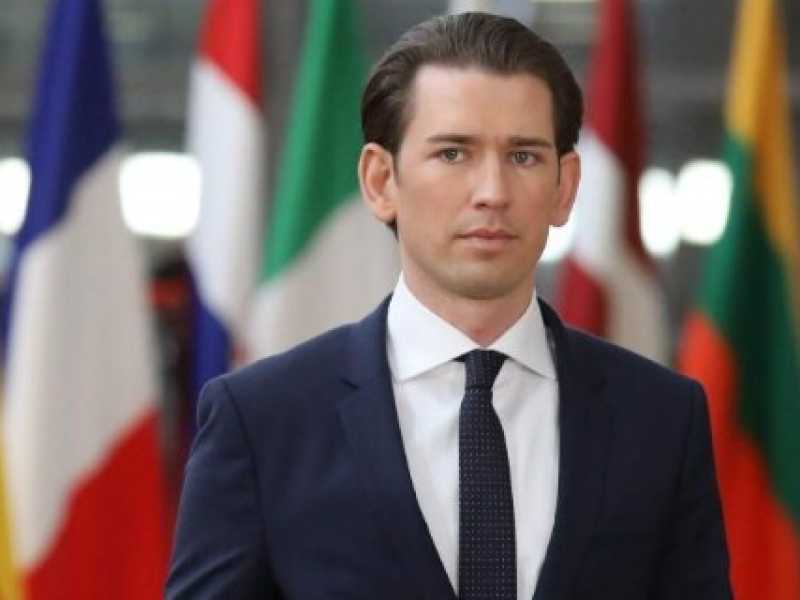 Il cancelliere austriaco Sebastian Kurz (foto LaPresse)