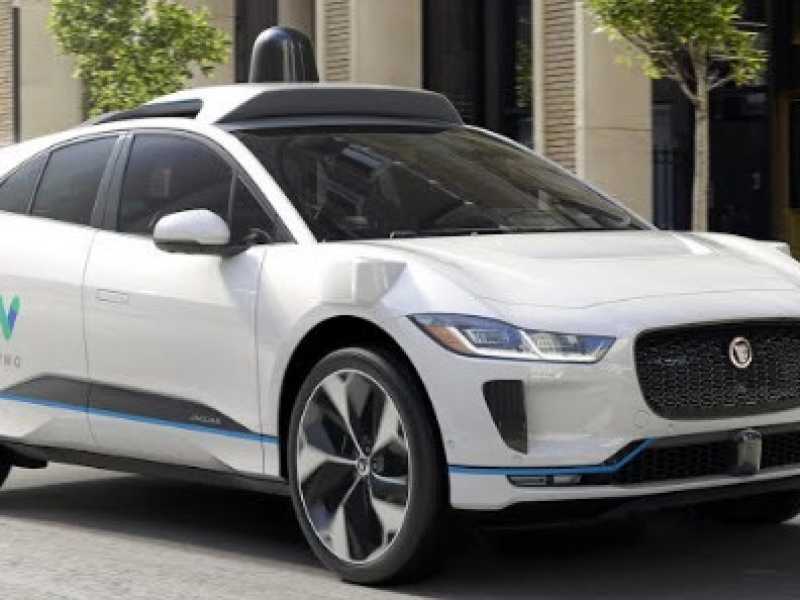 Jaguar I Pace, veicolo driverless di Waymo (foto via Youtube)