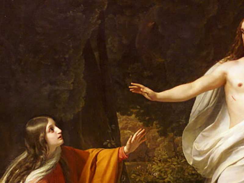 &ldquo;Noli me tangere&rdquo;, di Alexander Andrejewitsch Iwanow  (olio su tela, 1835)