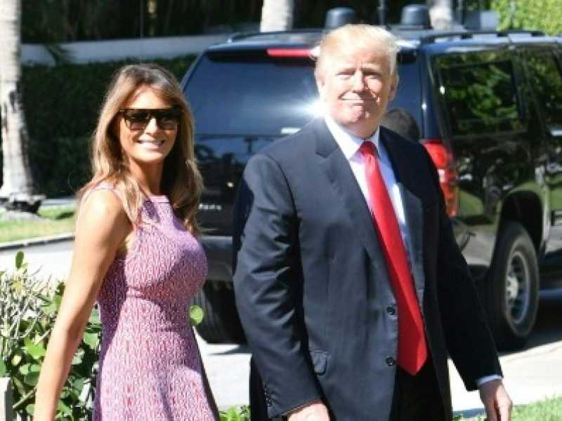 Florida, la Pasqua del presidente americano Donald Trump