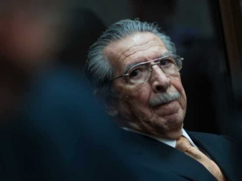 Efra&igrave;n R&igrave;os&nbsp;Montt (foto LaPresse)