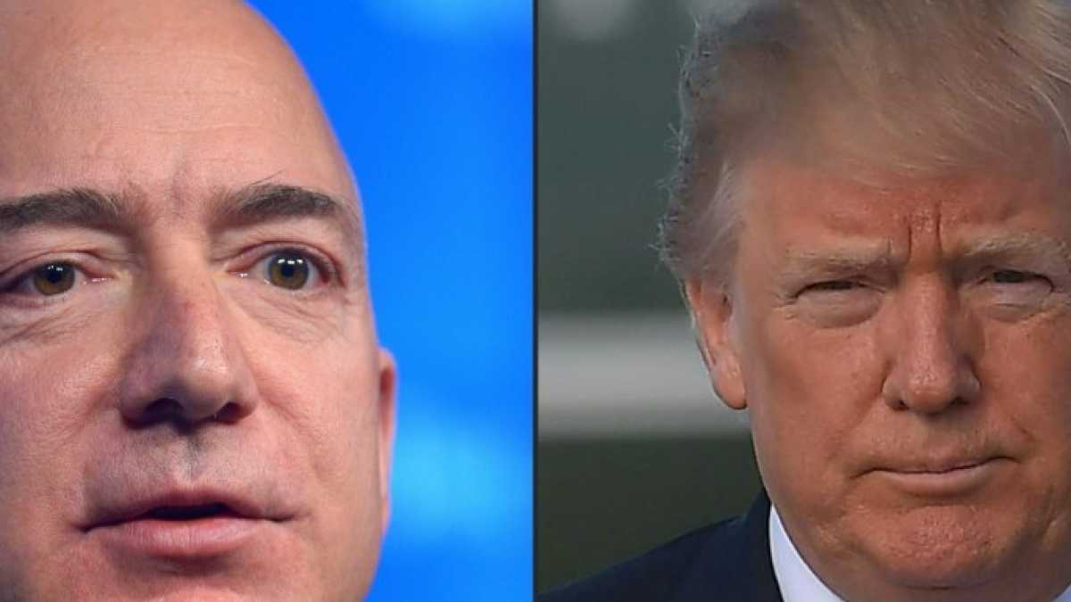 Immagine di L’eterna guerra di Trump contro Bezos, sintesi di ogni male