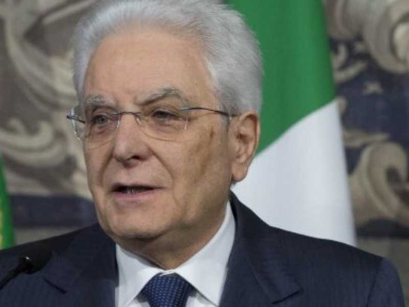 Sergio Mattarella (foto LaPresse)