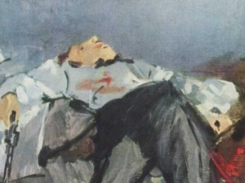 Edouard Manet, "Il suicidato"