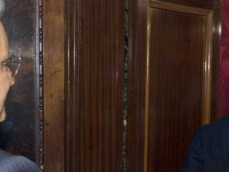 Sergio Mattarella e Luigi Di Maio (foto LaPresse)