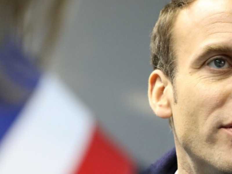 Il presidente della Repubblica francese, Emmanuel Macron (foto LaPresse)