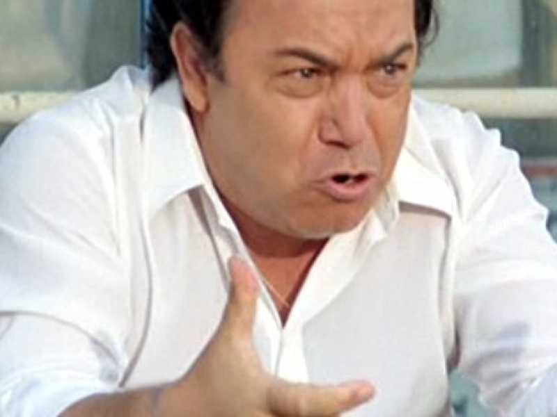 Lino Banfi in una scena del film "L'allenatore nel pallone"