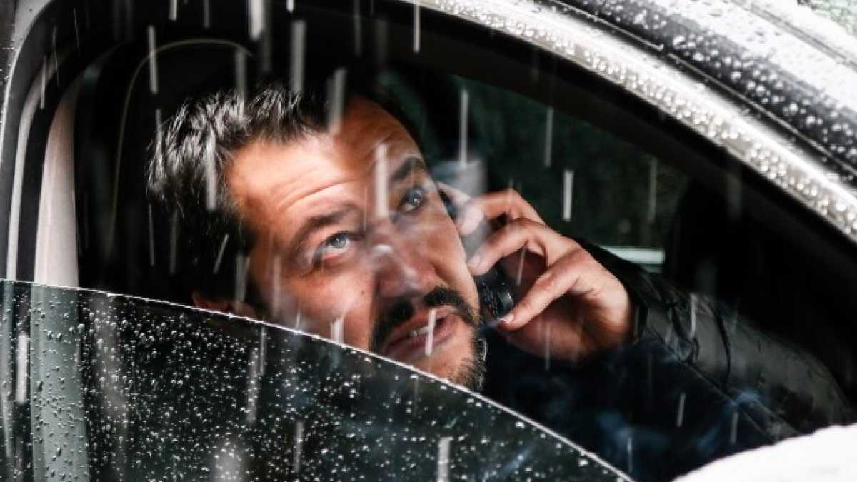 Immagine di Salvini in forma smagliante