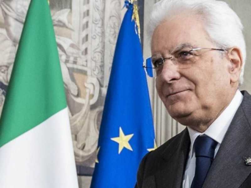 Sergio Mattarella (foto LaPresse)