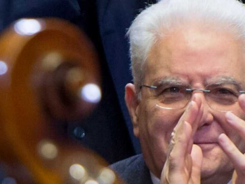 Luned&igrave; scorso a Forl&igrave; il presidente della Repubblica, Sergio Mattarella, ha commemorato Roberto Ruffilli, assassinato dalle Brigate Rosse il 16 aprile 1988 (foto LaPresse)