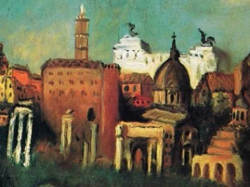 Mario Mafai, paesaggi di Roma