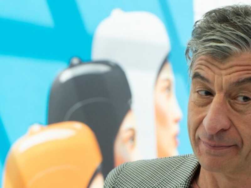 Maurizio Cattelan (foto LaPresse)