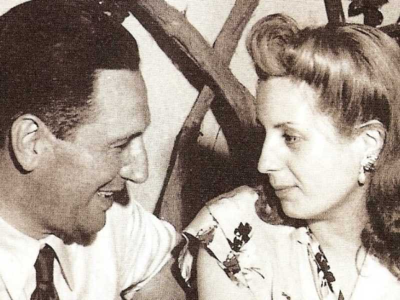 Il punto è: può il populismo vivere senza un leader carismatico-messianico, specie nel passaggio a una posizione governativa? Nella foto, Eva e Juan Domingo Perón
