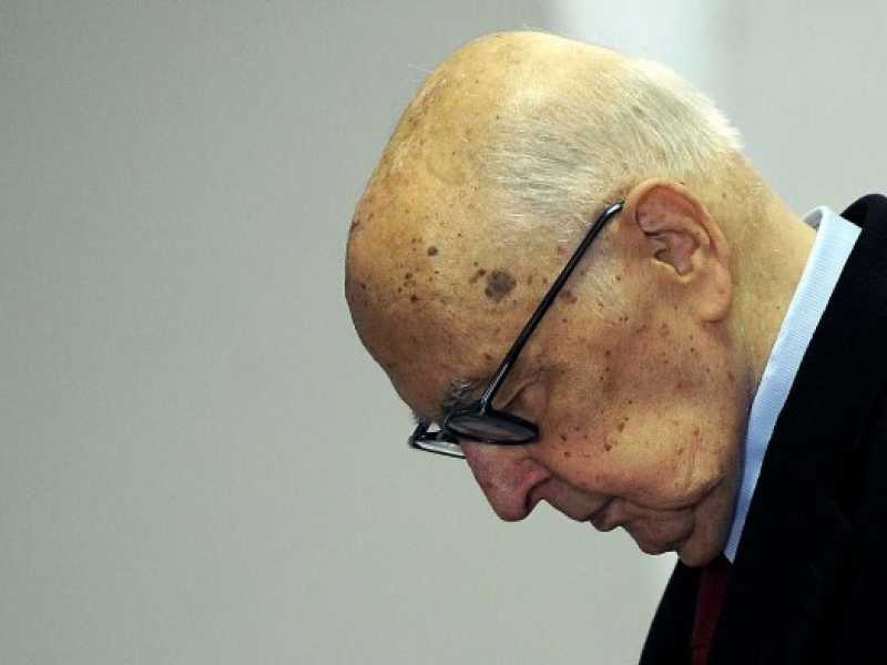 Giorgio Napolitano (foto LaPresse)