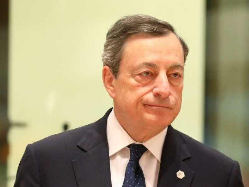 Il presidente della Bce, Mario Draghi (foto LaPresse)