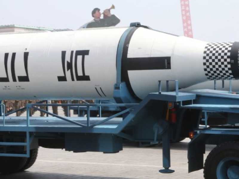 Una parata militare a Pyongyang. Foto LaPresse