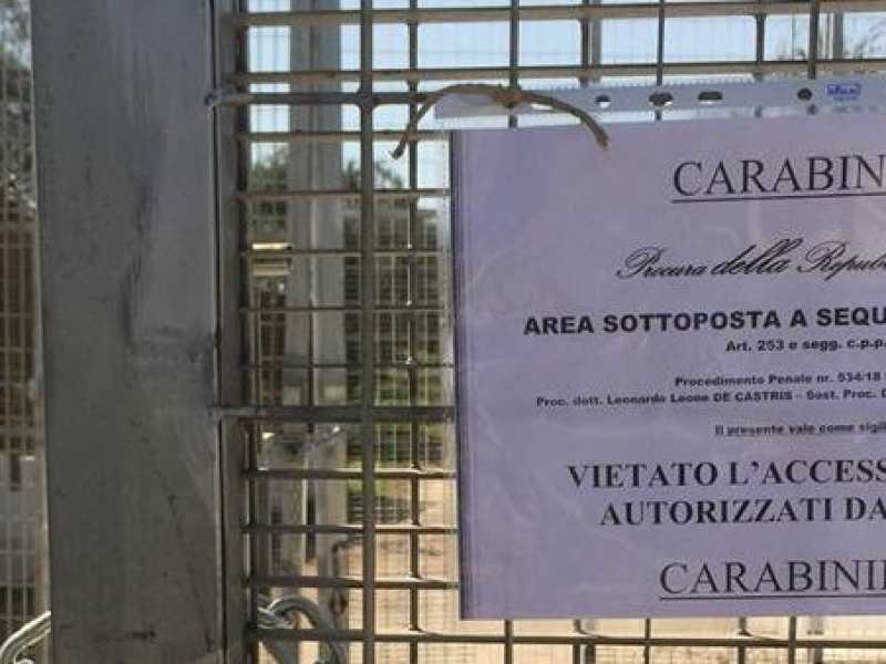 Il cantiere Tap in localit&agrave; Le Paesane, nel comune di Melendugno, sotto sequestro da questa mattina