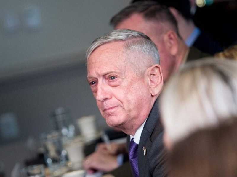 Il segretario alla Difesa James Mattis (foto LaPresse)