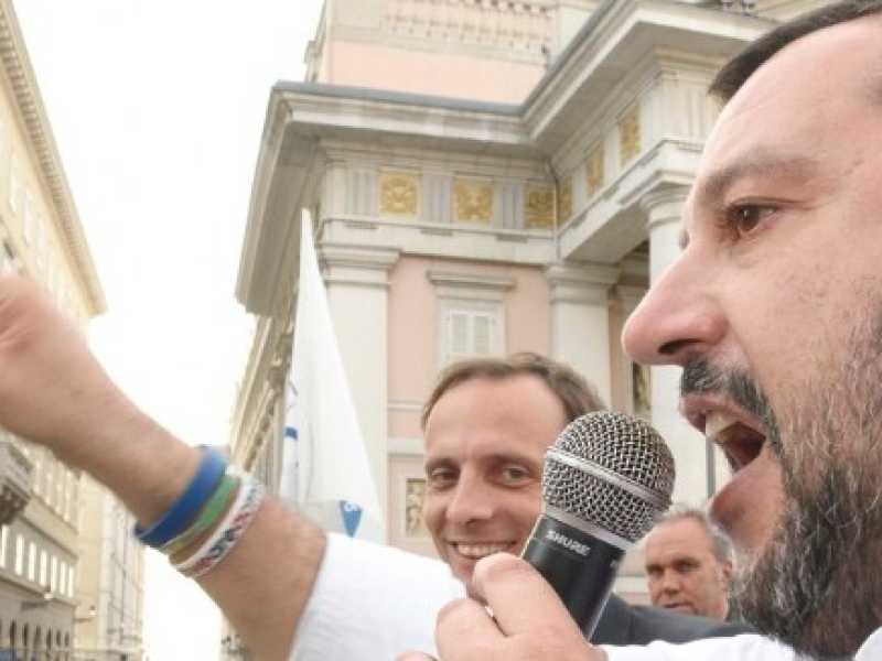 Matteo Salvini (foto LaPresse)