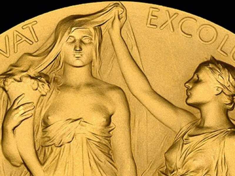 La medaglia del premio Nobel (foto LaPresse)
